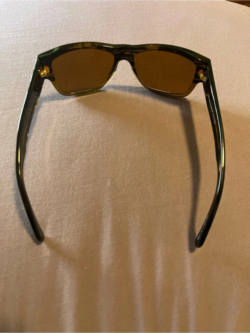 Oliver Peoples Olive Tortoise Square Sunglasses with Brown Lenses